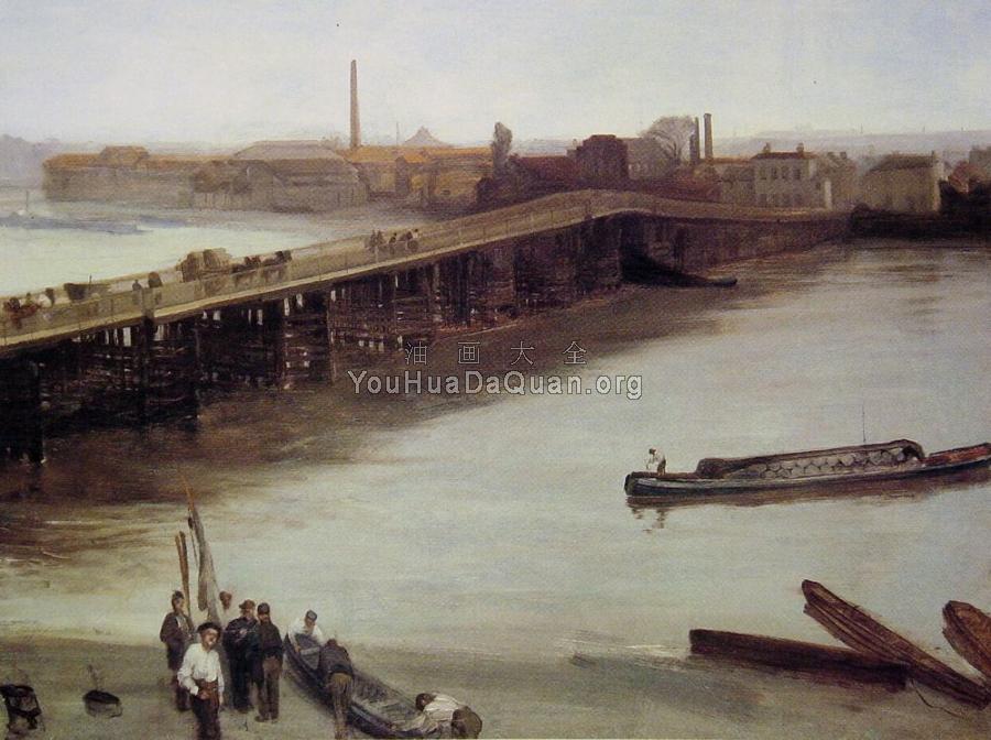 Old Battersea Bridge - 詹姆斯·阿伯特·麦克尼尔·惠斯勒